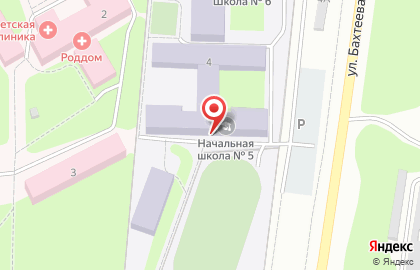 Начальная общеобразовательная школа №5, г. Среднеуральск на карте