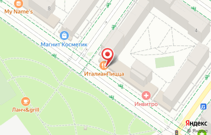 Пиццерия ItalianPizza.ru в Екатеринбурге на карте