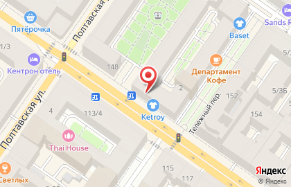 Бутик мужской одежды и обуви St-James на карте