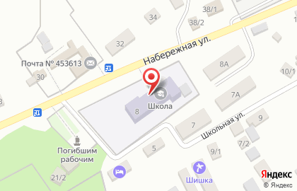 Средняя общеобразовательная школа с. Кусимовский Рудник на карте
