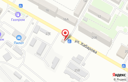 Продуктовый магазин Ассорти-экспресс на улице Хабарова на карте