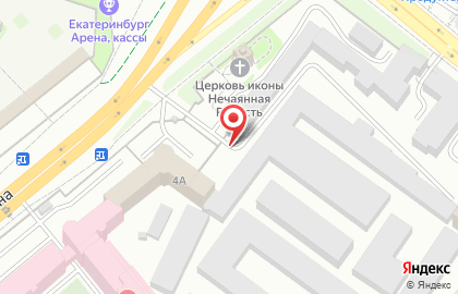 Сизо-1 в Екатеринбурге на карте
