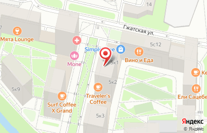 Пекарня Буханка в Москве на карте