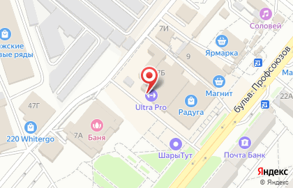Спортивный клуб Магма в Волгограде на карте