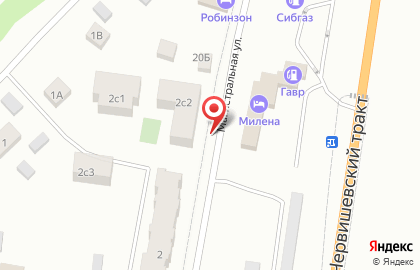 Парикмахерская в Тюмени на карте
