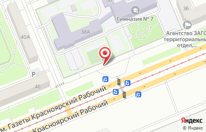 Магазин цветов в Красноярске на карте