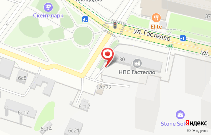 Шиномонтажная мастерская на улице Матросская Тишина на карте
