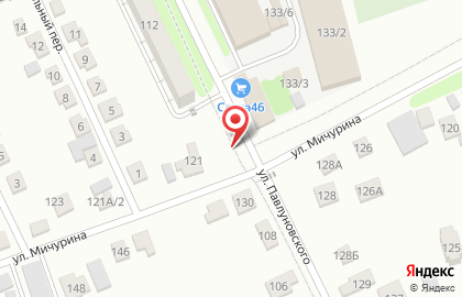 Оптимист на улице Павлуновского на карте