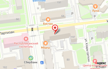 МТС-банк на улице Карла Маркса на карте