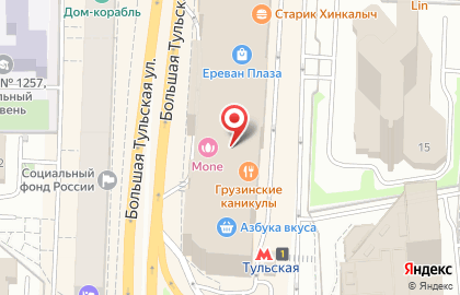 Салон связи Yota в Даниловском районе на карте