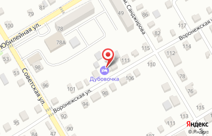 Гостевой дом Дубовочка на карте