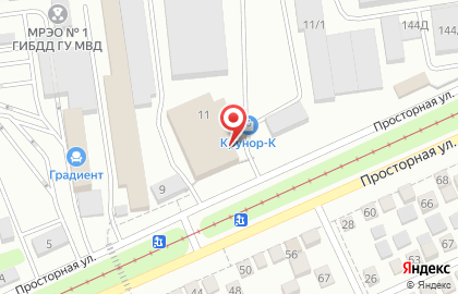 Торговая компания Кубань Поддон на Просторной улице на карте