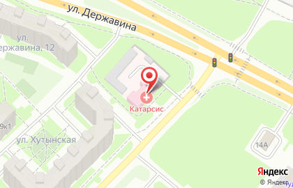 Больница Наркологический диспансер в Великом Новгороде на карте