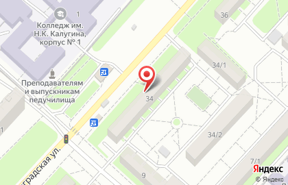 Парикмахерская Феерия на Волгоградской улице на карте