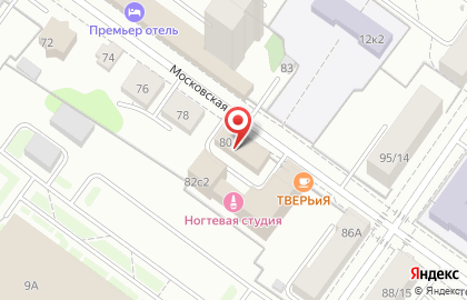 Бюро экспертизы и оценки на Московской улице на карте