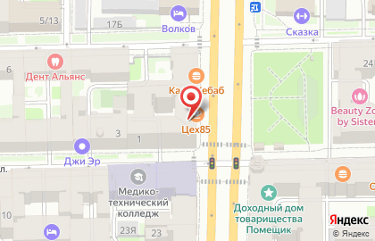 Пекарня Свежий хлеб на 12-ой Красноармейской улице на карте