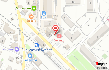 Интернет-магазин ЛАБИРИНТ-Пост на Вокзальной улице на карте