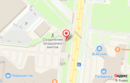 Магазин-салон Новая мебель на карте