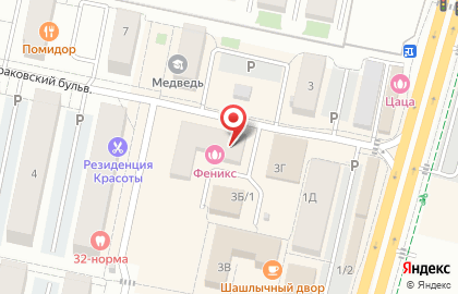 Магазин Валентина в Калининграде на карте