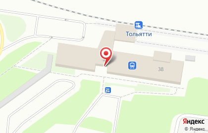 Железнодорожный вокзал Железнодорожный вокзал в Тольятти на карте