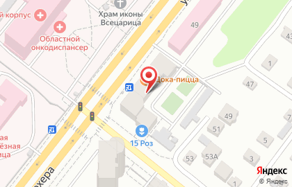 Торгово-производственная фирма Дверная Линия в Советском районе на карте