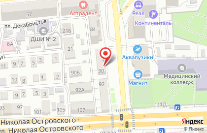 Минбанк на улице Кирова на карте