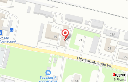 Автосервис Carmax на Привокзальной улице на карте
