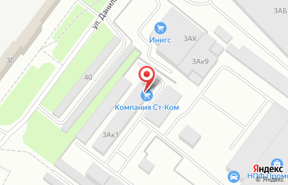 Компания СТ-КОМ фирма по продаже арматуры, профильных труб и металлопроката в Орджоникидзевском районе на карте