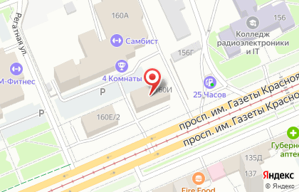 Компания по ремонту квартир в Красноярске на карте