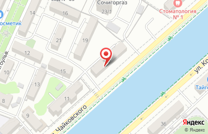РУТА на улице Чайковского на карте