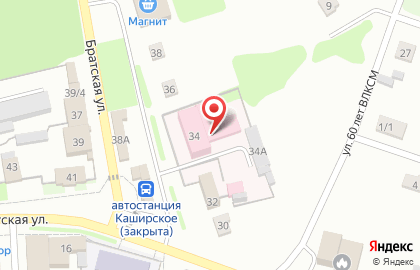 Больница Каширская районная больница на карте