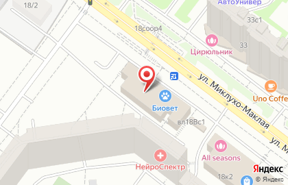 Маттино Обувь в Беляево на карте