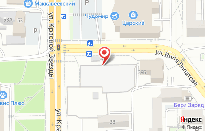 Микрокредитная компания Отличные Наличные в Центральном районе на карте