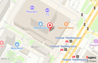 Магазин бытовой техники Midea на Профсоюзной улице на карте