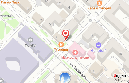Ресторация Тургенев на карте