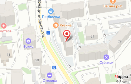 Салон дверей Torex на улице Свободы на карте