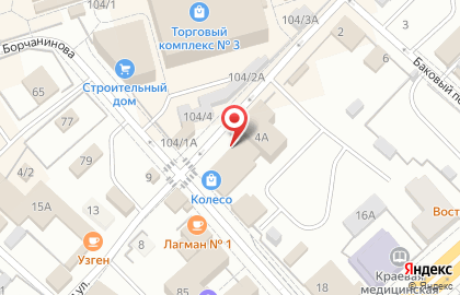 Магазин спортивных товаров Спорт Лидер в Ленинском районе на карте