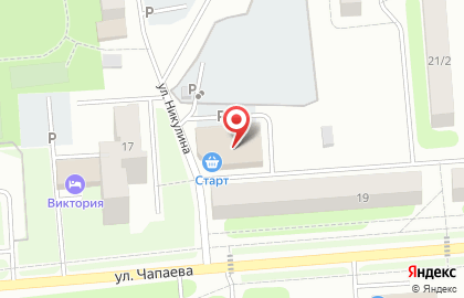 Старт в Перми на карте