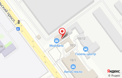 Аква на Октябрьском проспекте на карте