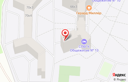 Баня в Петергофе на карте