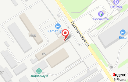 Шиномонтажная мастерская Покрышкин63 в Куйбышевском районе на карте