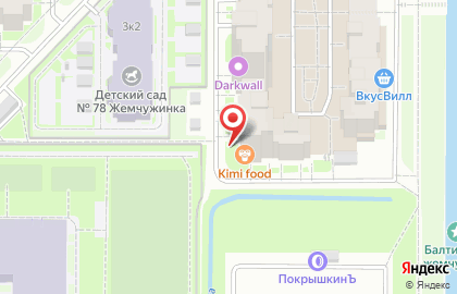 Магазин разливного пива Пив.com на улице Адмирала Черокова на карте