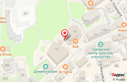 Курхаус Кранц на карте