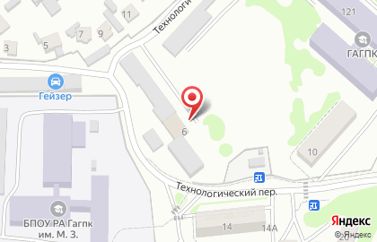 Официальный представитель завода ИРБИС Ирбис в Технологическом переулке на карте