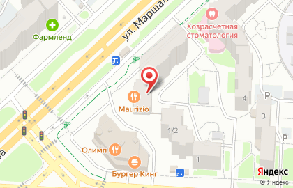 ООО Стэфф на улице Маршала Жукова на карте