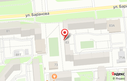 Рекламные стенды в лифтах, ООО ИНГРУП на улице Баранова на карте
