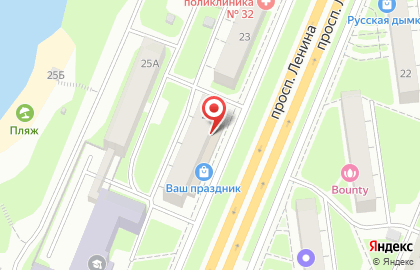 Магазин сантехники Marka проспекте Ленина на карте