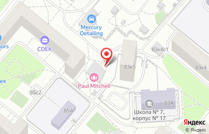 Салон красоты PAUL MITCHELL в Ломоносовском районе на карте