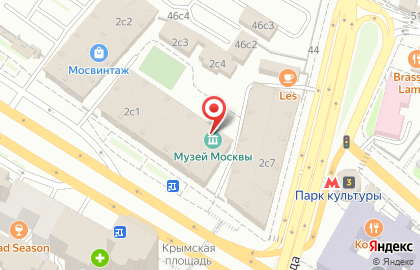Музей Москвы на карте