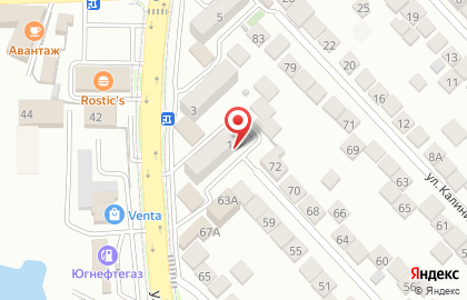 Участковый пункт полиции №4 на проспекте Амет-Хана Султана на карте